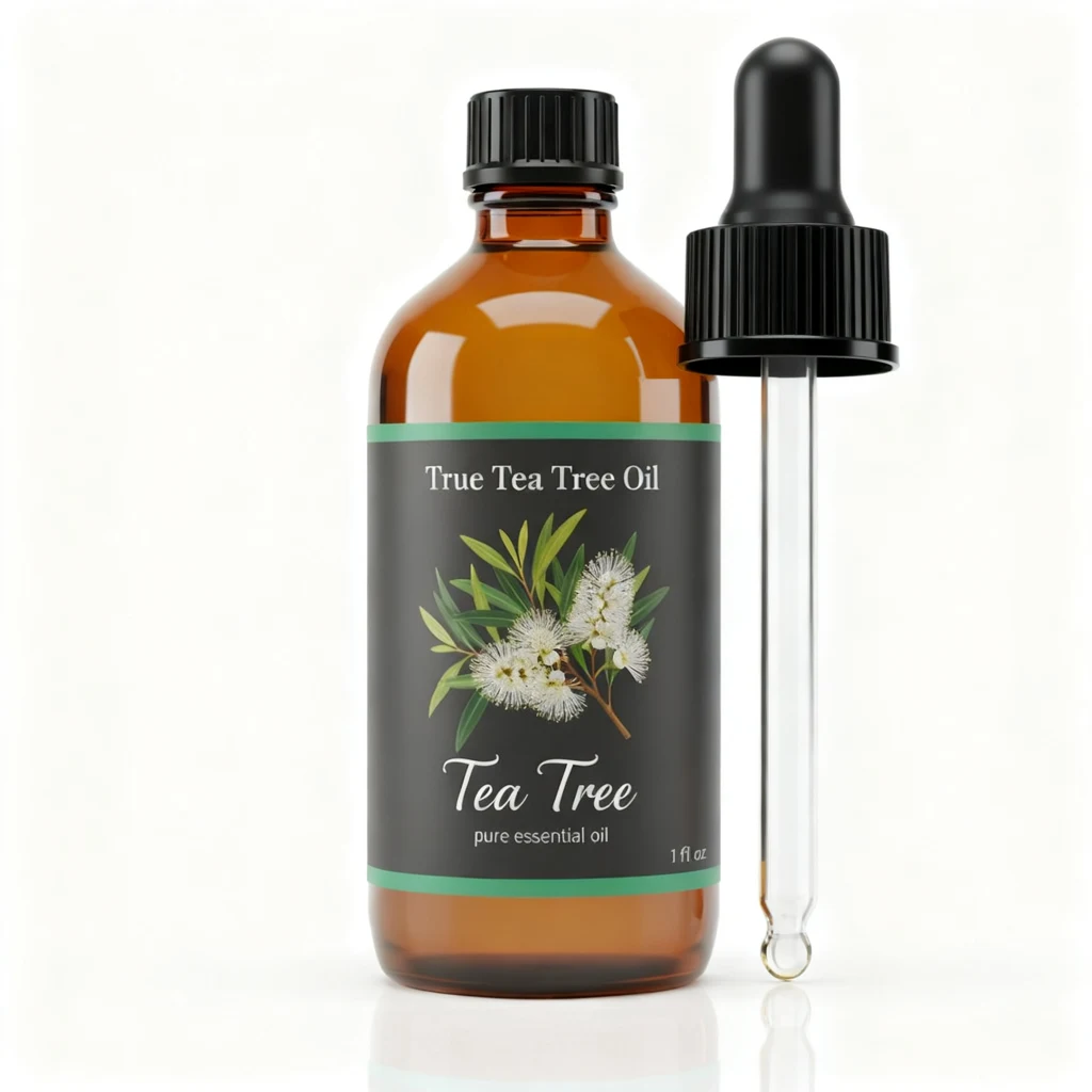 Tea Tree Essential Oil bottle
